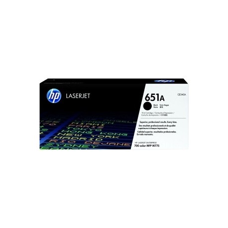 Toner noir HP pour laserjet Enterprise 700 color mfp M775z/dn/f .... (651A)