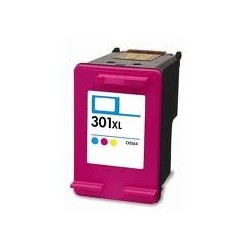 Cartouche couleur générique pour HP deskjet 1050 / 2050 / 3050 ... (N°301XL)