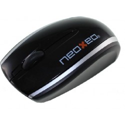 Neoxeo MSE 200 Wireless Black/Silver - Souris optique sans fil noire/argent