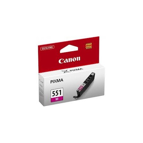 Cartouche magenta Canon CLI-551M pour Pixma MG5450 / MG6350...