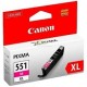 Cartouche magenta Canon CLI-551MXL pour Pixma MG5450 / MG6350...