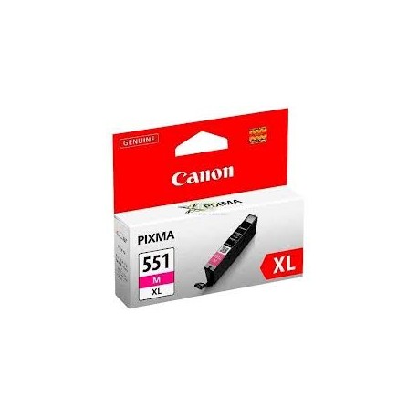 Cartouche magenta Canon CLI-551MXL pour Pixma MG5450 / MG6350...