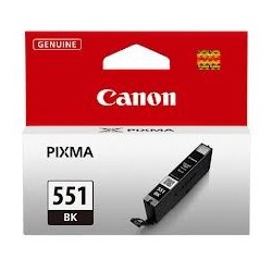 Cartouche noire photo Canon CLI-551BK pour Pixma MG5450 / MG6350...