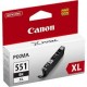 Cartouche noire photo Canon CLI-551BKXL pour Pixma MG5450 / MG6350...