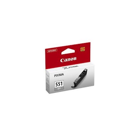 Cartouche grise Canon CLI-551GY pour Pixma MG5450 / MG6350...