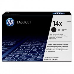 Toner HP XL pour laserjet Enterprise 700 M712dn / M712xh (N°14X)