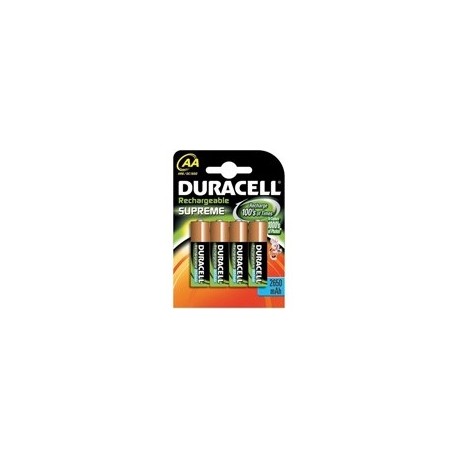 [Duracell AAA HR03 Rechargeable Battery 750mAh (pair of 4)