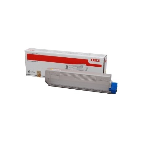 Toner jaune Oki pour C831 / C841