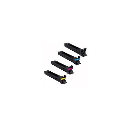 Pack de 4 toners génériques pour Konica Minolta Magicolor 4650E / 4650DN / 4690MF