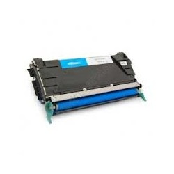 Toner cyan générique pour Lexmark C734 / C736 / X734 / X736 / X738