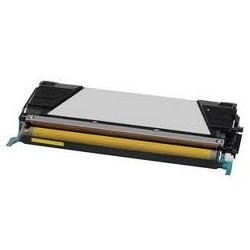 Toner jaune générique pour Lexmark C734 / C736 / X734 / X736 / X738