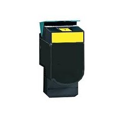 Toner jaune générique haute capacité pour Lexmark C540 / C543 ...