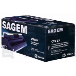 Toner Laser Sagem CTR 33 Noir