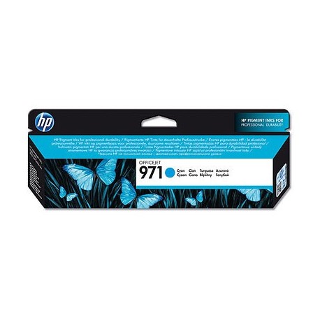 Cartouche cyan HP pour Officejet Pro X476dw ... (N°971)