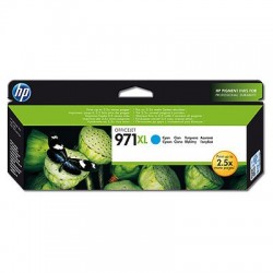 Cartouche cyan haute capacité HP pour Officejet Pro X476dw ...(N°971XL)