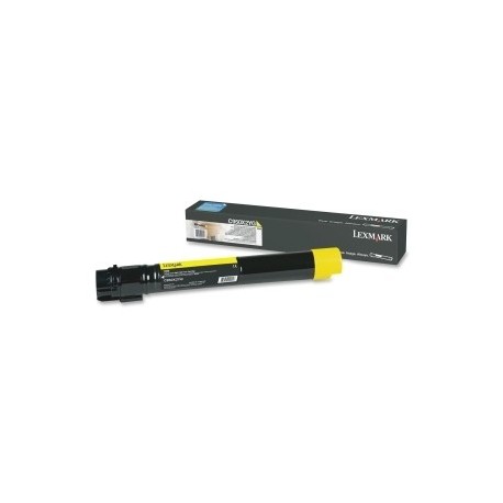 Toner jaune haute capacité noir Lexmark pour C950