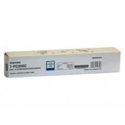 Toner cyan Toshiba haute capacité pour e-studio 222 / 262 / 263 (6B000000557) (T-FC26SC6K)