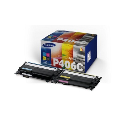 Pack de 4 toners Samsung pour CLP360 / CLP365 / CLX3300 ...(SU375A)