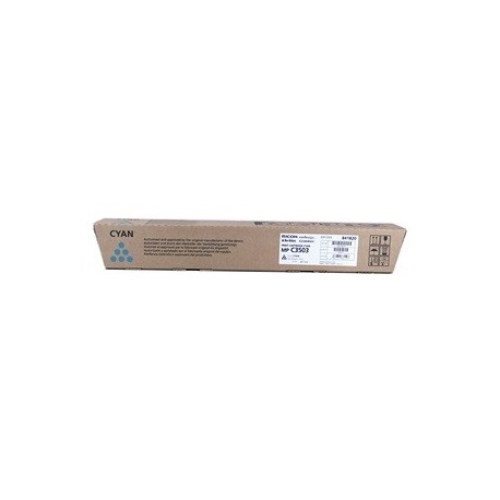 Toner cyan Ricoh pour aficio MPC 3003sp / MPC 3503sp