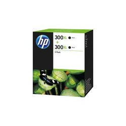 Pack de 2 Cartouches noires HP pour deskjet D2560 ... (N°300XL)