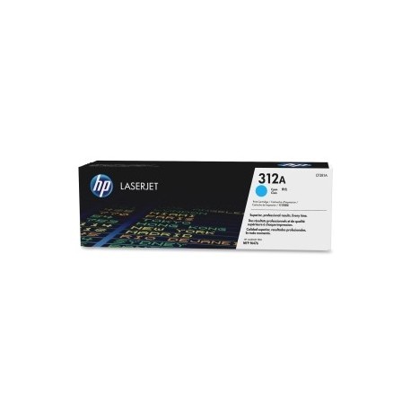 Toner cyan HP pour Color LaserJet Pro M476NW/DN/DW (N°312A)