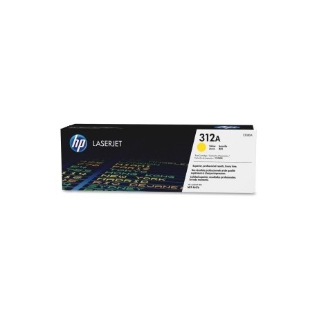 Toner jaune HP pour Color LaserJet Pro M476NW/DN/DW (N°312A)