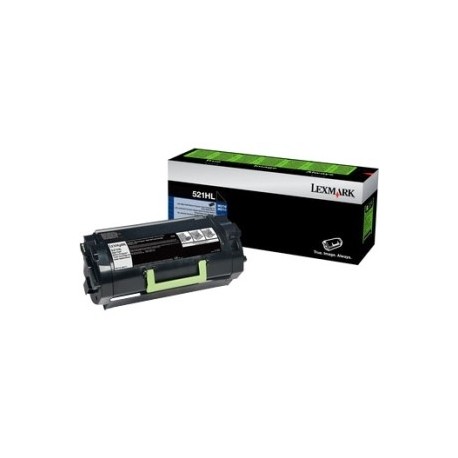 Cartouche toner Lexmark Unison 522HL - Noir