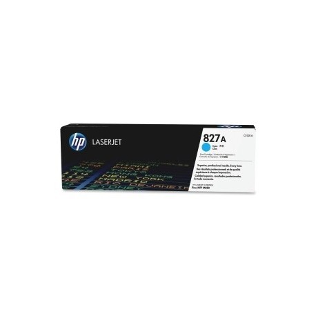 Toner Cyan HP pour Color LaserJet M 880z (827A)