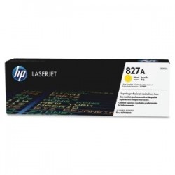 Toner Yellow HP pour Color LaserJet M 880z (827A)