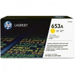 Toner Yellow HP pour Color LaserJet Enterprise MFP M680 (653A)