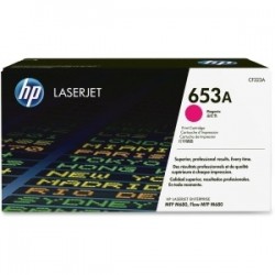 Toner Magenta HP pour Color LaserJet Enterprise MFP M680 (653A)