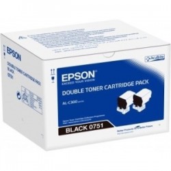 Pack de 2 Toners noirs Epson Séries WorkForce AL-C300