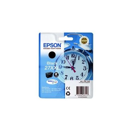 Cartouche d'encre noire XXL Epson pour WorkForce WorkForce 3620.. (n°27XXL) (réveil) (C13T27914012)