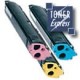 Eco pack de 4 Toners Génériques Médiasciences pour Konica Minolta magicolor 2300 ...