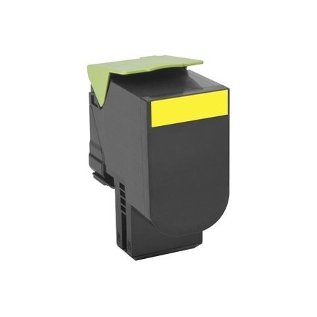 Toner jaune générique haute capacité Lexmark pour CS310 / CS410 / CS510 .... (702HY)