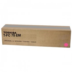 Toner magenta Toshiba pour e-studio 5560C/ 6560C/ 6570...(T-FC75EM)