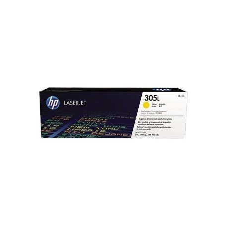 Toner jaune HP basse capacité pour laserjet Pro 400 (305L)