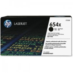 Toner noir HP haute capacité pour Color LaserJet Enterprise M651 (654X)