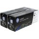 Pack de 2 Toner noir haute capacité HP pour laserjet Pro 200 M276 / M251 ... (131X)