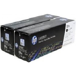 Pack de 2 Toner noir haute capacité HP pour laserjet Pro 200 M276 / M251 ... (131X)