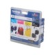 Pack 4 couleurs ( Noir, Cyan, Magenta, Jaune ) Brother LC-980VALBP pour DCP 145c / MFC 250c.....