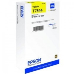 Cartouche Jaune Epson Tres Haute Capacité pour WorkForce 8090dw / 8590dwf...(T7544XXL)