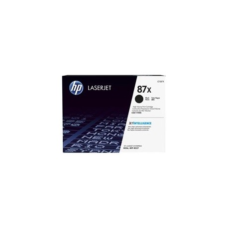 Toner noir  HP pour LaserJet Pro M506 / M527 ... (87X)