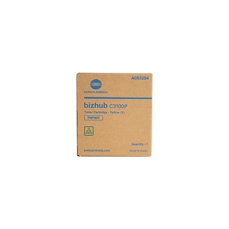 Toner jaune Konica-Minolta Bizhub C3100P (TNP-50Y)