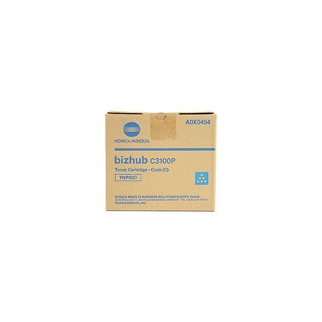 Toner cyan Konica-Minolta Bizhub C3100P (TNP-50C)