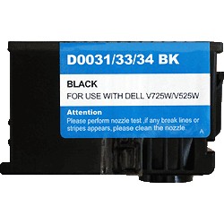 Cartouche noire générique pour Dell V525w / V725w (Compatible 592-11812)
