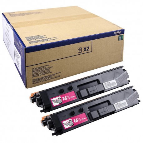 Pack de 2 Toners Magenta Brother pour HL-L8250CDW/ L8350CDW