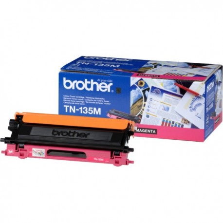 Toner magenta haute capacité Brother pour MFC9440 / DCP9040 / HL4040... (TN-135M)