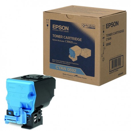 Toner cyan Epson pour aculaser C3900/CX37DTN/CX37DN...