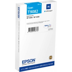 Cartouche Cyan XL Epson  Haute Capacité pour WorkForce pro WF 6590 / WF 6090 (T9072)